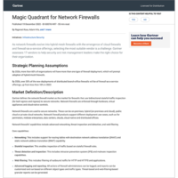 Imagen del Magic Quadrant de Gartner