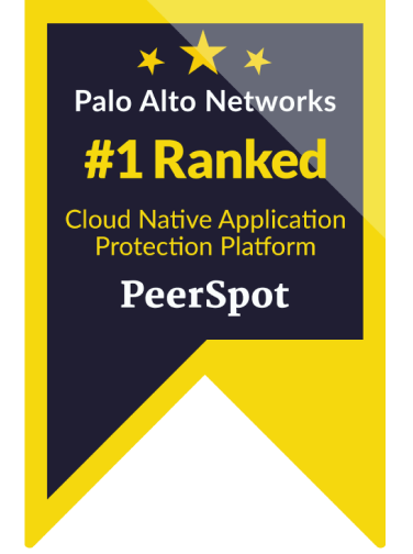 Prisma Cloud named best Cloud-Native Application Protection Platforms Solutions 