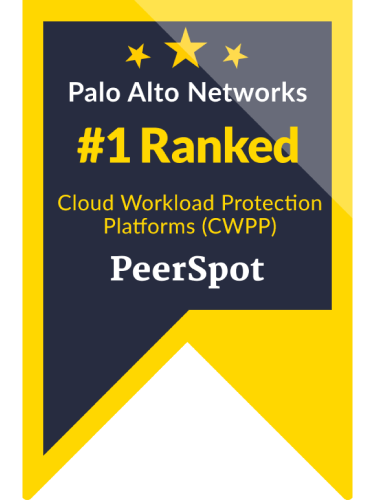 Prisma Cloud es la solución número 1 en la categoría de plataformas de protección de cargas de trabajo en la nube según PeerSpot en 2024