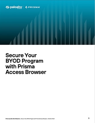 Proteja su programa BYOD con Prisma Browser